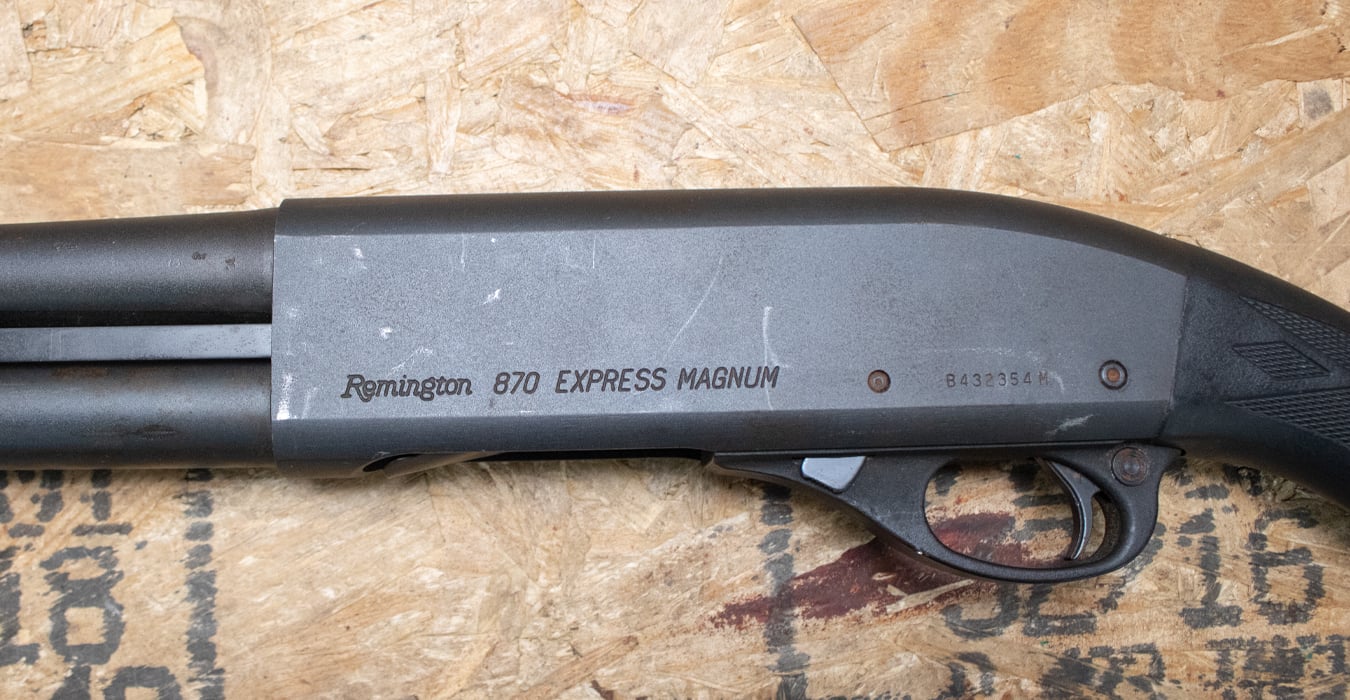 REMINGTON 870 Express Magnum 12 Gauge Police Trade-in Shotguns